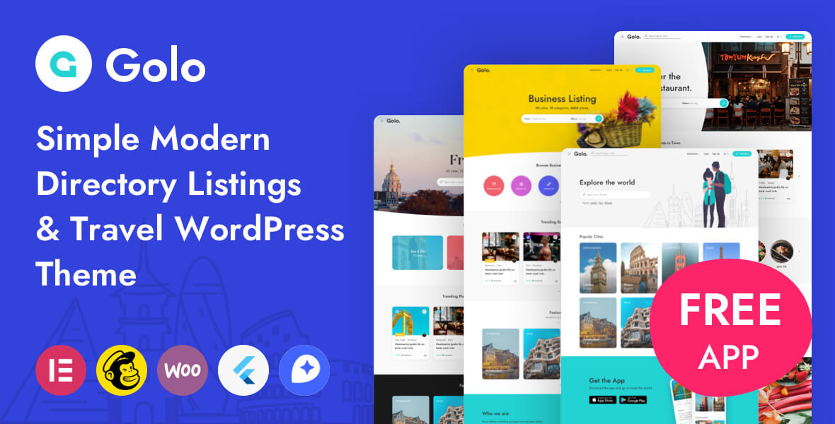 Golo – Directory & Listing WordPress Theme